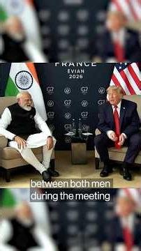 India’s Modi Meets Trump on Sidelines of G7