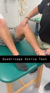 Quadriceps Active Test