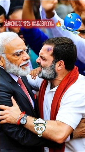 Modi Pe Tez Sawal! 🤯 Rahul Vs Modi Ai Fight 😱 | End Miss Mat Karna! #ai #modi #rahulgandhi