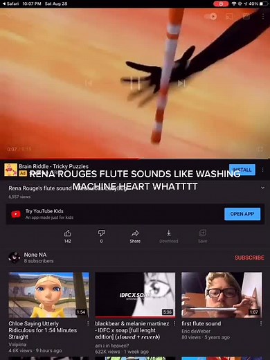 Animated Musical Journey: Washing Machine Heart