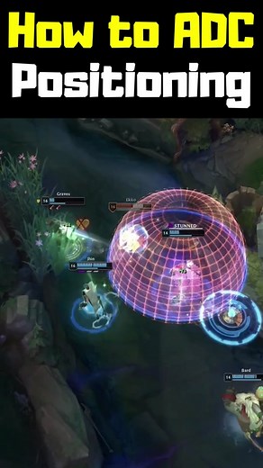 How to ADC Positioning #leagueoflegends
