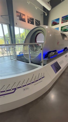 Virgin Mobile Hyperloop Proto Type National Transportation Museum St. Louis, MO! #hyperloop