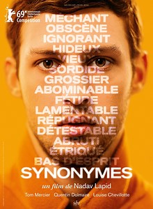 Synonymes (Film, 2019) &mdash; CinéSérie