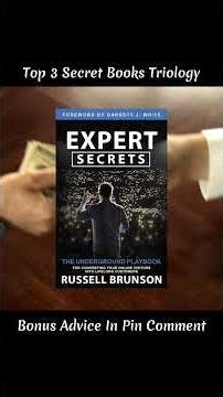 Top 3 Secrets Books For Your Business Success || #books #success #money