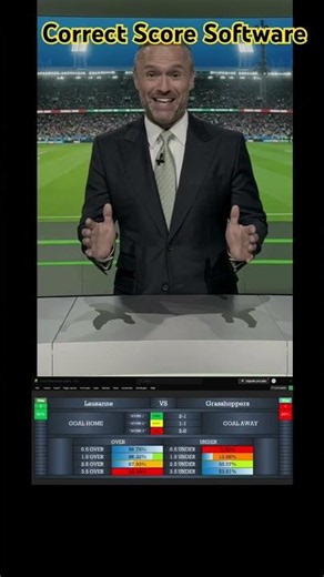 Correct score Software #shorts