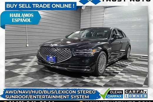 Used 2020 Genesis G90 for Sale Near Me | Edmunds