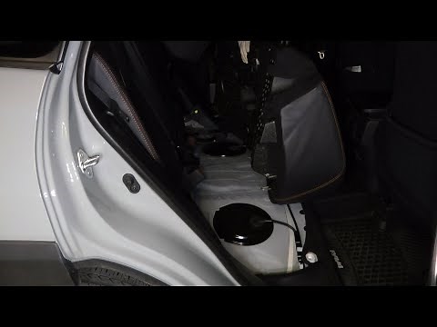 Toyota RAV4 (2019-2025): How To Remove Back Seats (Bench And Seatbacks)?