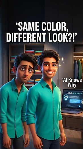 This Color analysis Trick Reveals Which Colors Suit You Best! #shorts #chatgpt #coloranalysis