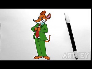 How To Draw GERONIMO STILTON