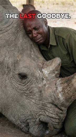 Duniya ka Aakhri Nar: Sudan ki Maut 🦏💔 (The End of a Species)#shorts #facts #emotional