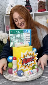 Bingo Cake which was Chocolate Biscuit Cake covered in The SUGAR PASTE Fondant and “The Modelling Paste” to back the printed paper, and I used piping gel to stick it together The vibrant colours were all Colour Mill all available from The Cake Decorating Company I bought the edible printer from Edible Print Supplies and it’s amazing. Highly recommend… thank you #fondantcake #fondantcakes #bingocake #bingocakes #edibleprint #edibleprintcake #birthdaycake #birthdaycakeideas #ad | Jinny's Cakes Bak