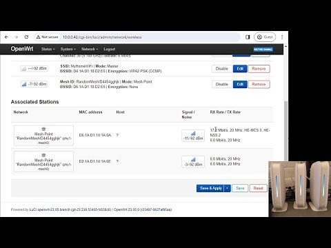 How to WiFi Mesh on OpenWRT (Multy M1)