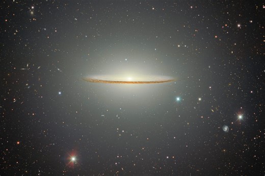 Sombrero-shaped galaxy stuns in new image – captured by the camera tasked with solving the biggest mystery in the Universe | BBC Sky at Night Magazine