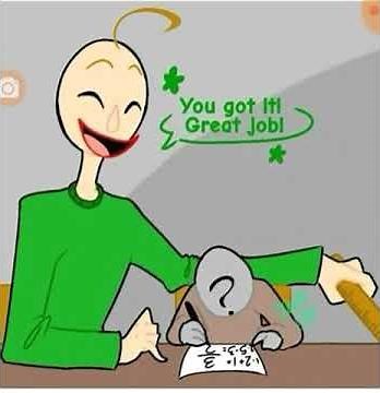 Baldi's basics comic