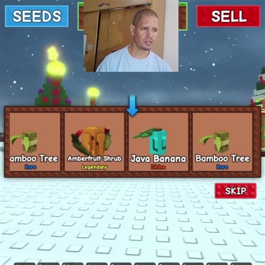 Again Java banana in Grow a Garden