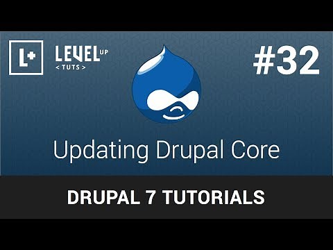 Drupal Tutorials #32 - Updating Drupal Core