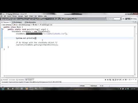 Parsing CSV files in Java