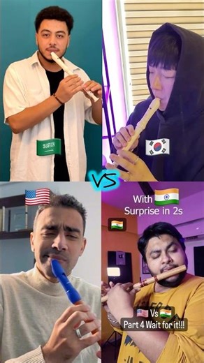 Who Won beatbox?🎺 Let’s Try #beatbox #beatboxing #trending #asmrsounds #flute #music #shortfeed