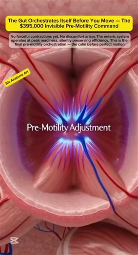 The Gut Orchestrates Itself Before You Move — The $395,000 Invisible Pre-Motility Command
