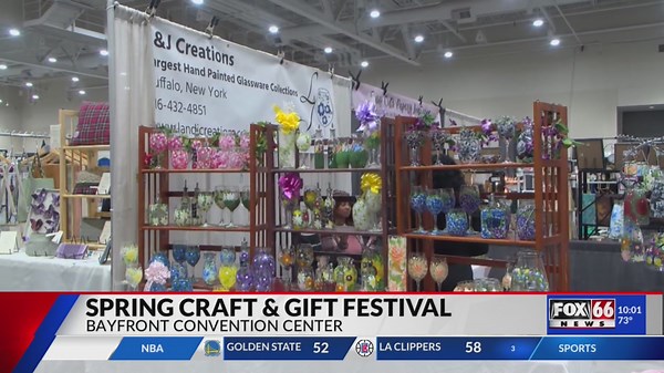 'Heart of the American economy' -- Small business owners show wares at Spring Craft & Gift Festival