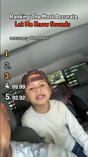 Ranking The Most Accurate Let me Know Sounds #tiktok #challenge #accurate #letmeknow #tiktoksounds