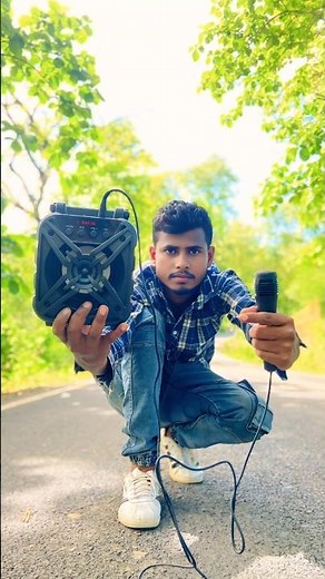 Carry able Sound Box With Mic Unboxing and Testing Video || ajmol toys