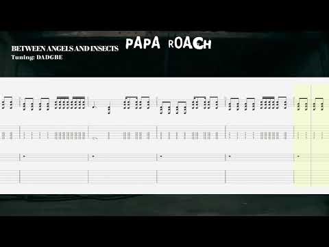 Papa Roach - Between Angels And Insects Guitar only Cover
