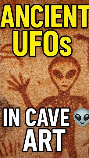 Ancient UFOs in Cave Art 🖼️👽