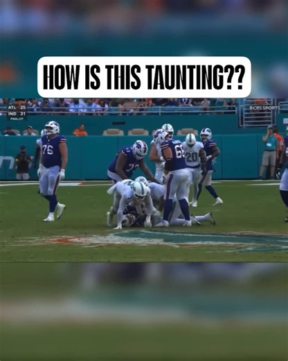 NFL on the Daily on Instagram: "Bradley Chubb was called for taunting following a sack. Who was he taunting?? How is this a penalty??"