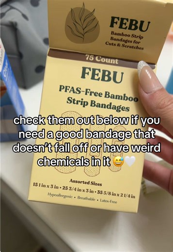 Reviewing FEBU's Eco-Friendly Bandaids
