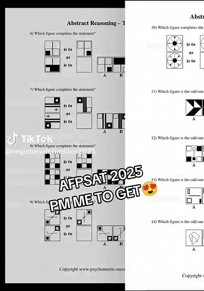 👮‍♂️AFPSAT 2025 REVIEWERS PACKAGE INCLUDES: General Information Abstract Reasoning, Logical Reasoning, Numerical Reasoning, Verbal Reasoning, Completing Sentences, English Vocabulary Grammar and Problem Solving, Math Problem Solving And Basic Concepts, E Mock Board Examination ✅ALL ARE DOWNLOADABLE VIA GOOGLE DRIVE