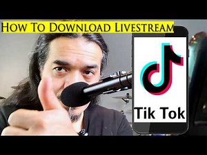 How to Replay or Download a Livestream from Tik Tok | Easy Steps