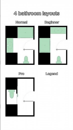 4 Bathroom Layouts That Actually Work (And 1 That’s LEGENDARY)