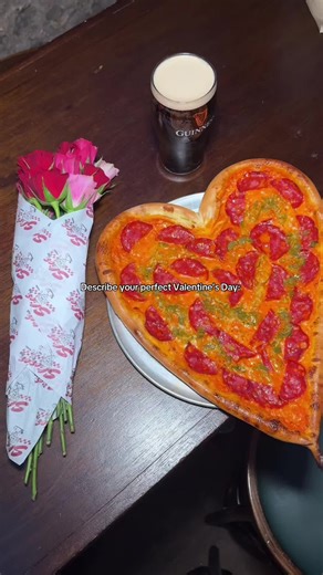 What says I love you more than a Radio Pie... This weekend we have limited edition heart-shaped pizzas availble to order Friday, Saturday and Sunday for the perfect Valentine’s Day meal 🌹 Link in our bio to book your table 🔗