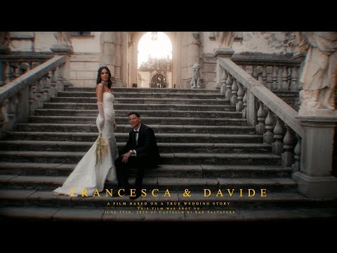 A Castle of Dreams – Francesca & Davide’s Fairytale Wedding at Castello di San Salvatore