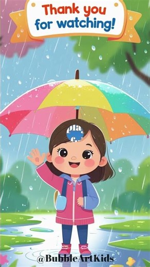 A Rainy Day | Easy Read and Write for Kids | Simple English Learning