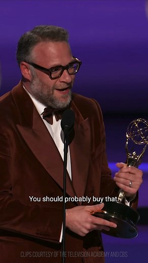 IMDb on Instagram: "We're gonna need a pic of that bowling trophy, tysm. #Emmys Seth Rogen wins Outstanding Lead Actor in a Comedy Series for #TheStudio. 👏"