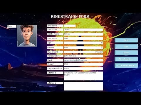Data Entry Form Using MS ACCESS