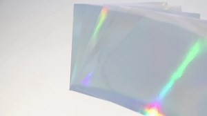 High Quality Destructible Hologram Egg Shell Vinyl Sticker Paper Holographic Graffiti A4 Eggshell Paper Stickers Sheet