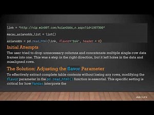How to Successfully Extract Web Table Content with Pandas in Python