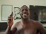 I'm free! Antonio Brown is all smiles after Raiders cut him