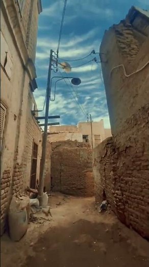 البيوت القديمة في الصعيد المصري #الأقصر #إسنا