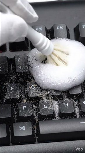 Keyboard cleaning transformation