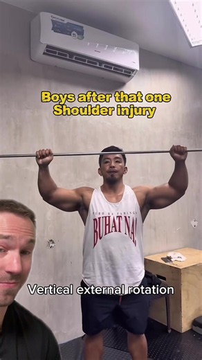 How to build strong and pain free shoulders - building your rotator cuff after injury. densky316/IG @Muscle & Motion