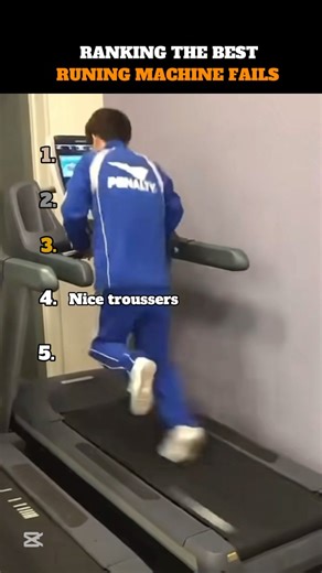 🤣RANKING THE BEST RUNING MACHINE FAILS😱 #shorts #viralshorts #fails #run