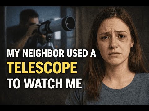 My Neighbor Used a Telescope to Watch Me — Police Ignored Me, So I Took Action