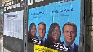 Macron reform hopes on French election polls