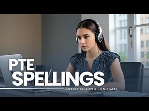 PTE SPELLING TEST NEW - REPEATED AND NEW SPELLINGS 😊