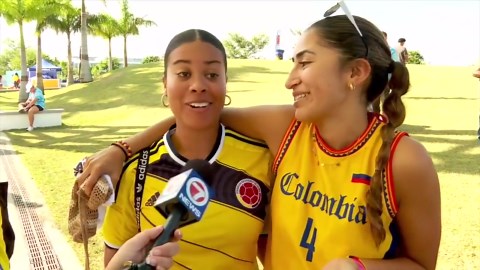 South Florida FIFA fans crowd Doral Central Park for 2026 World Cup draw ceremony - WSVN 7News | Miami News, Weather, Sports | Fort Lauderdale