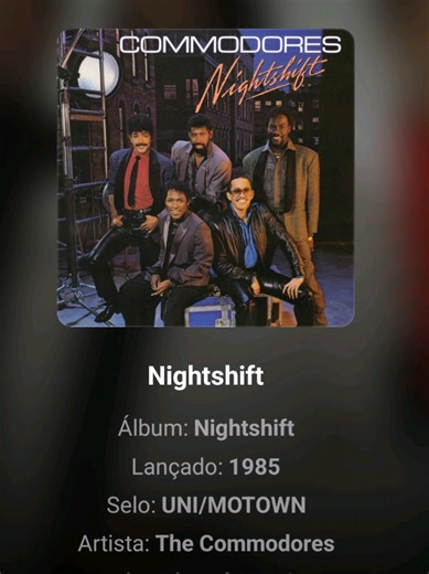 🎙️The Commodores * 🎼 Nightshift * #thecommodores #nightshift #cofee_songs #legendadamusica #traducaodemusica
